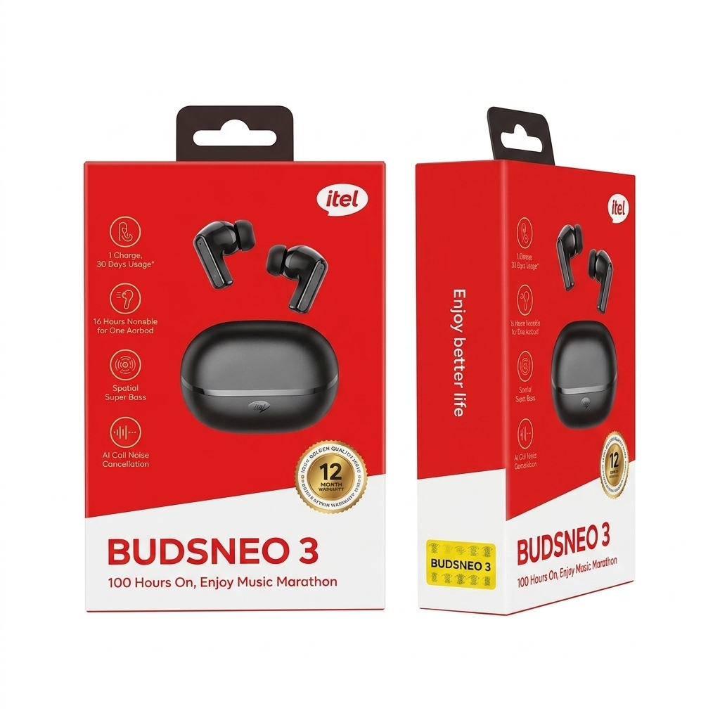 itel BudsNeo 3 Wireless Earbuds view 3