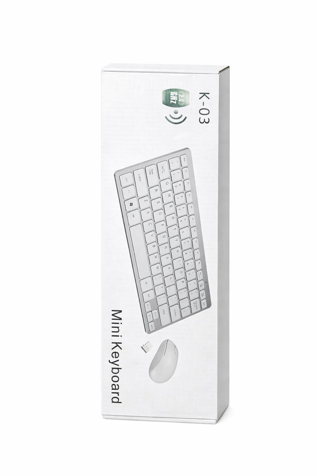 K-03 Wireless Mini Keyboard & Mouse Combo (2.4GHz)