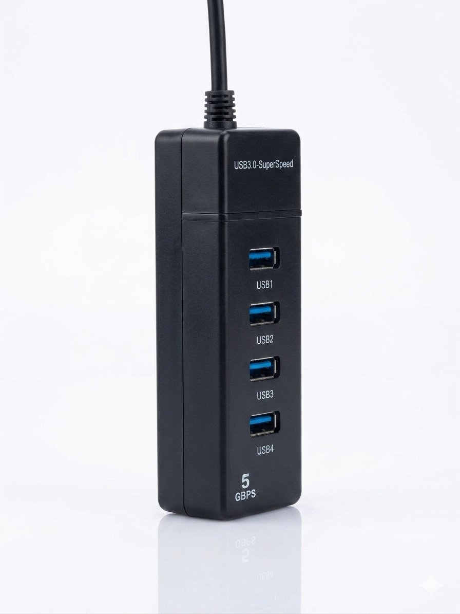 USB 3.0 4-Port High-Speed USB Hub view 2